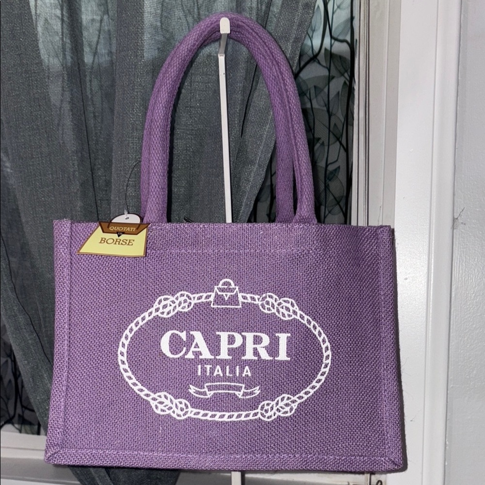 Purple Tote Bag Capri